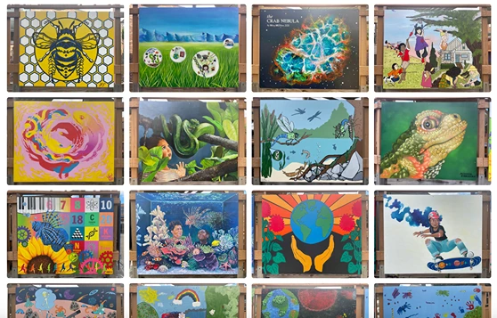 Ithaca Murals Website, “Murals at the Sciencenter”, 2021.