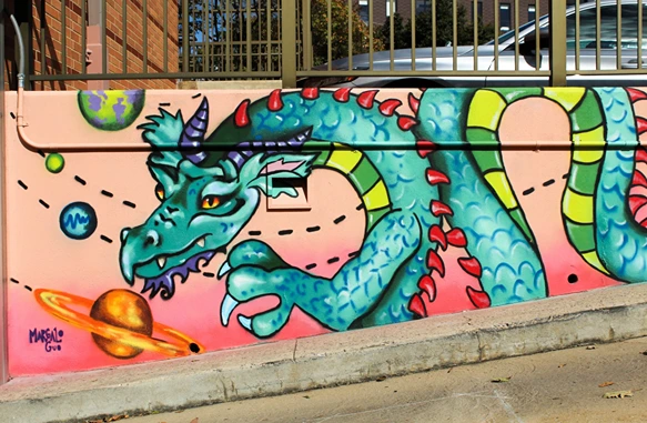 WPSU, “Schlow Library invites the State College community to add to new murals inspired by folk art”, 2024.